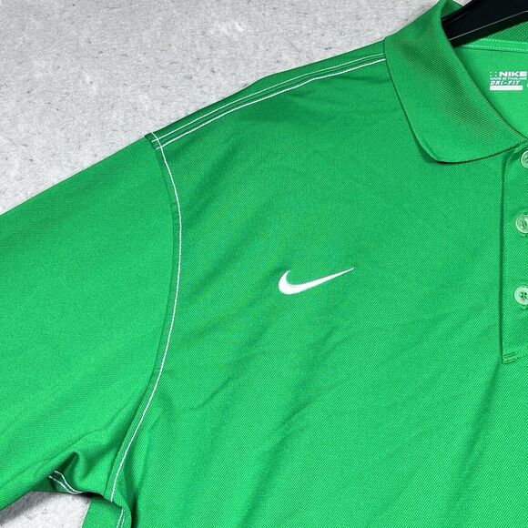 Nike Shirt Polo Mens X-Large Michigan State Spartans Dri Fit Stretch Performance - Picture 3 of 13